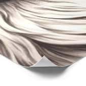 Poster Stargazers Galaxy Lion blanc Couple Aimer Épaules (Coin)