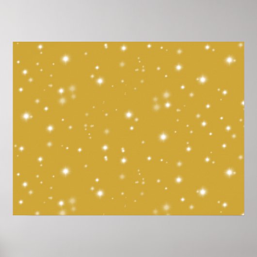 Poster Starlight Boho Gold (Devant)