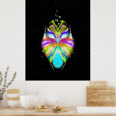 Poster Starlight Oracle Owl (Cuisine)