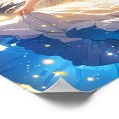 Poster Starry Angelic Grace Beauté Ethérée (Coin)