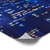 Poster Starry Night à New York - Van Gogh Inspirations (Coin)