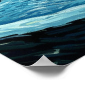 Poster Starry Night Cat Van Gogh Inspired Starry Sky (Coin)