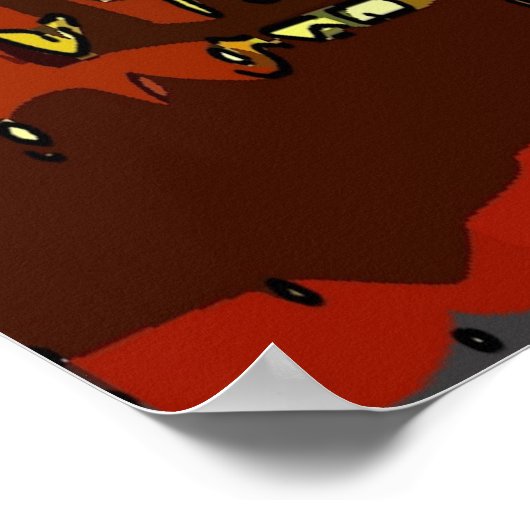 Poster Starry Night Chicago (Coin)