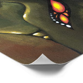 Poster Starry Night Fairy gothique imaginaire art Print (Coin)