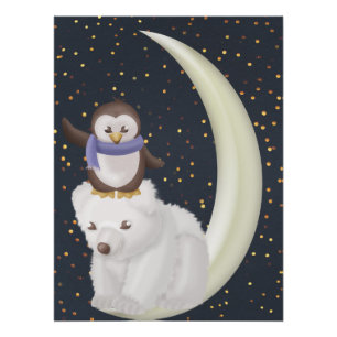 Poster Starry Night Friends