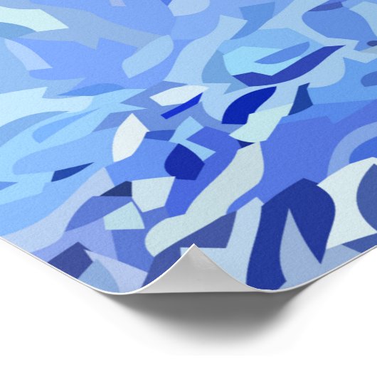 Poster Starry Night Funny Alpaca Paysage Parodie (Coin)