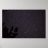 Poster Starry Night, Michigan (Devant)