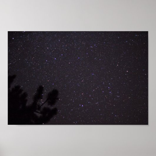 Poster Starry Night, Michigan (Devant)