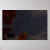 Poster Starry Night, Michigan (Devant)