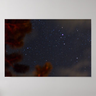 Poster Starry Night, Michigan