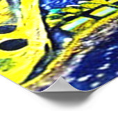 Poster Starry Night Paris France (Coin)