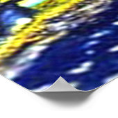 Poster Starry Night Paris France (Coin)