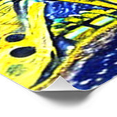 Poster Starry Night Paris France (Coin)