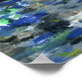 Poster Starry Night River Camp (Coin)