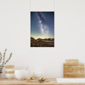 Poster Starry Night Sky Milky Way (Cuisine)