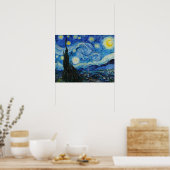 Poster Starry Night Van Gogh (Cuisine)