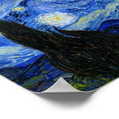 Poster Starry Night Van Gogh Art (Coin)