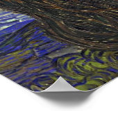Poster Starry Night, Vincent Van Gogh. (Coin)