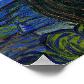 Poster Starry Night Vincent Van Gogh   (Coin)