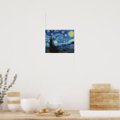 Poster Starry Night, Vincent van Gogh (Cuisine)