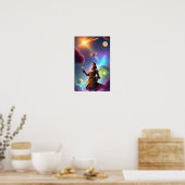 Poster Starry Serenity : Voyage entre les jardins Aliens (Cuisine)
