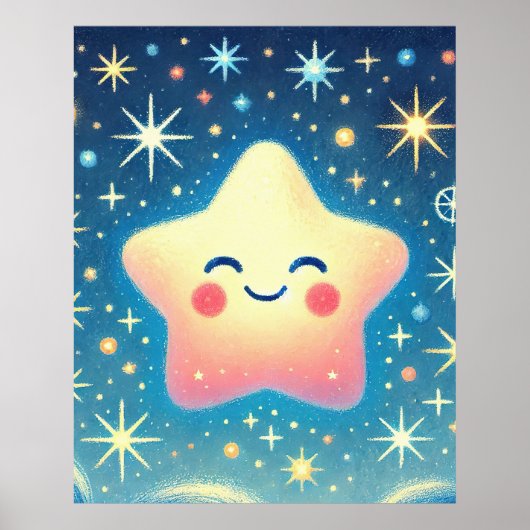 Poster Starry Smile (Devant)