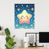 Poster Starry Smile (Bureau à domicile)