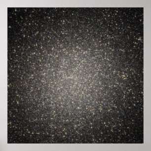 Poster Starry Splendor dans Omega Centauri 52x52 (36x36)