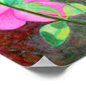 Poster Starry, starry morning glory watercolor (Coin)