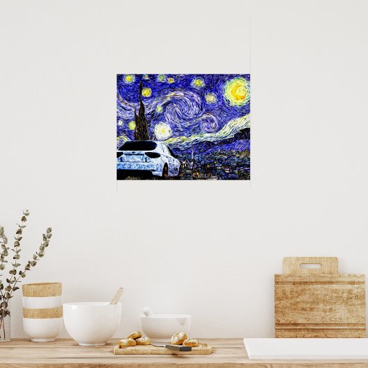 Poster Starry WRX (Cuisine)