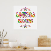 Poster Stars Algebra Rocks (Cuisine)