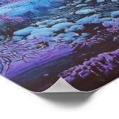 Poster "Stars et neige" (Coin)