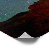 Poster Stars et Red Rock (Coin)