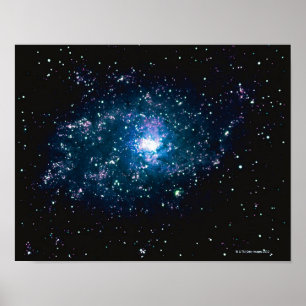 Poster Stars in Space