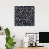 Poster Stars In The Milky Way's Galactic Bulge. (Bureau à domicile)