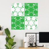 Poster Stars irlandais (Bureau à domicile)