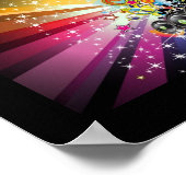 Poster Stars & Streaks, Music Pop Art (Coin)