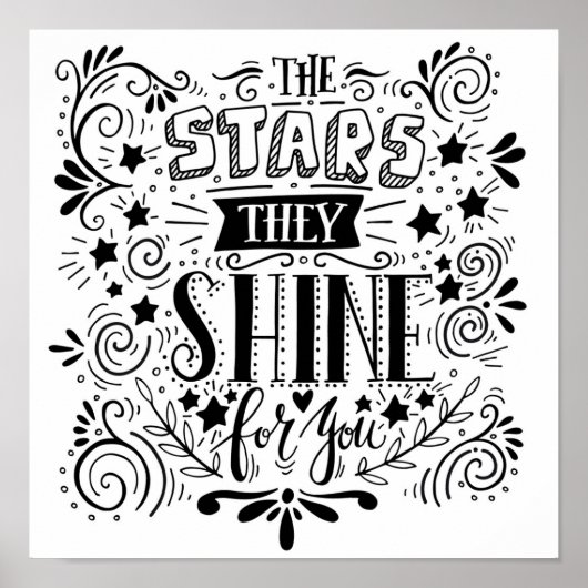 Poster Stars They Shine For You (Devant)