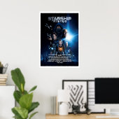 Poster Starship : Montée (Bureau à domicile)