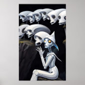 Poster Start the Evolution Without Me Ken Gage Art (Devant)