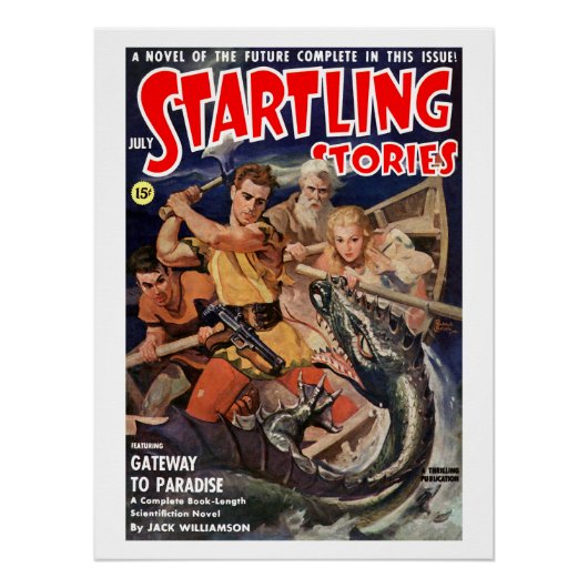 Poster Startling Stories (juillet 1941) (Devant)