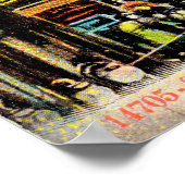 Poster State Street, Chicago, Illinois 1905 Vintage (Coin)