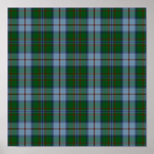 Poster State Tartan - Maine - Téléchargement numérique (Devant)