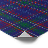 Poster State Tartan - Massachusetts - Téléchargement numé (Coin)
