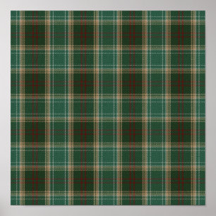Poster State Tartan - Michigan - Téléchargement numérique