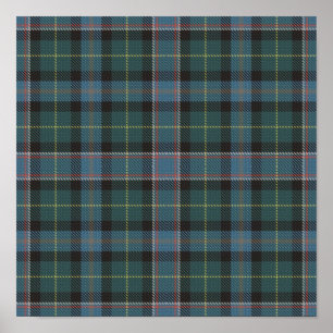 Poster State Tartan - Wisconsin - Téléchargement numériqu