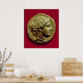 Poster Stater de Philippe II Roi de Macédoine (Cuisine)
