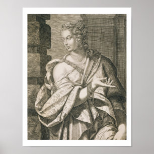Poster Statilia Messalina third wife of Nero