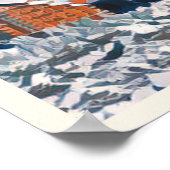 Poster Station Avoriaz de ski (Coin)