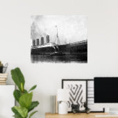 Poster Station d'accueil Lusitania (Bureau à domicile)